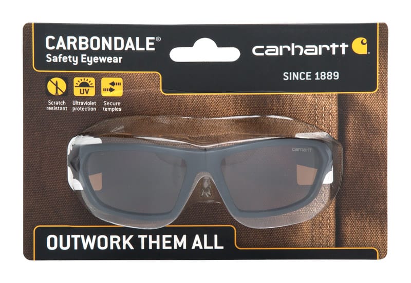 Carhartt CHB218DCC Carbondale Anti-Fog Safety Glasses Bronze Lens Black Frame 1 pc