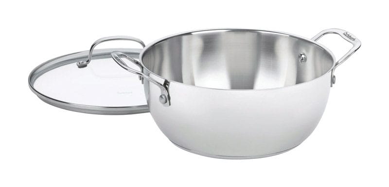 Cuisinart 755-26GD Chef's Classic Stainless Steel Pot 5.5 qt Silver