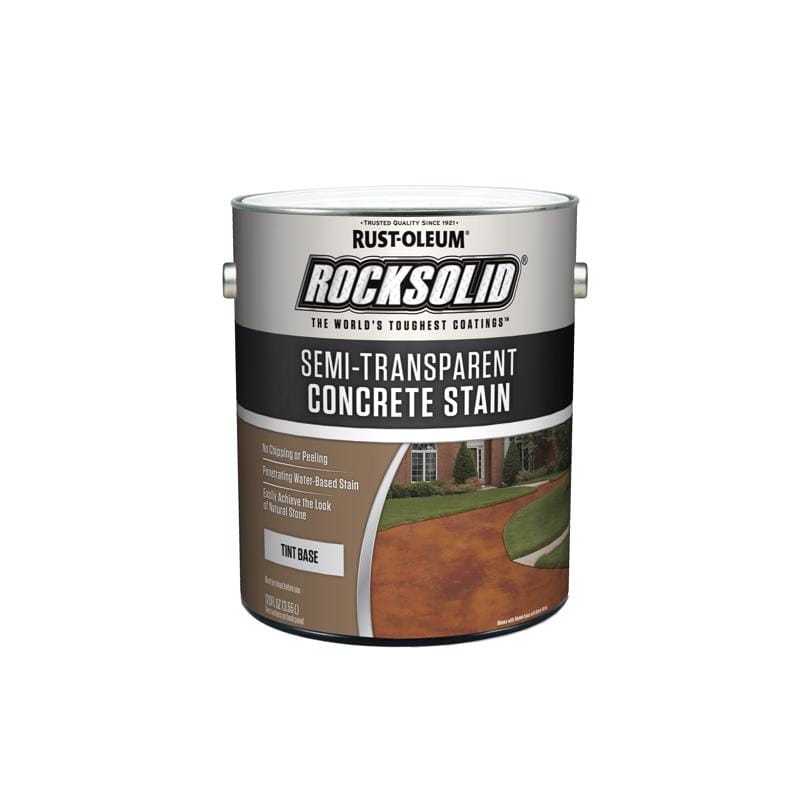 Rust-Oleum 239418 Semi-Transparent Tint Base Water-Based Acrylic Concrete Stain 1 gal