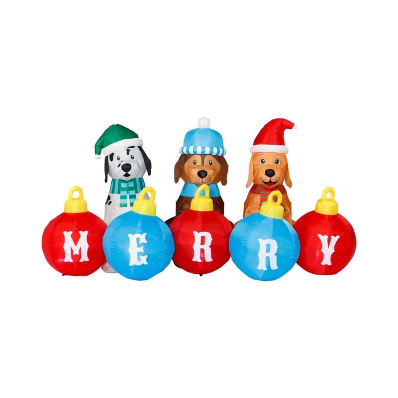 Seasonal Creations CH25077-240 A Holiday Company Dogs 8 ft. Inflatable