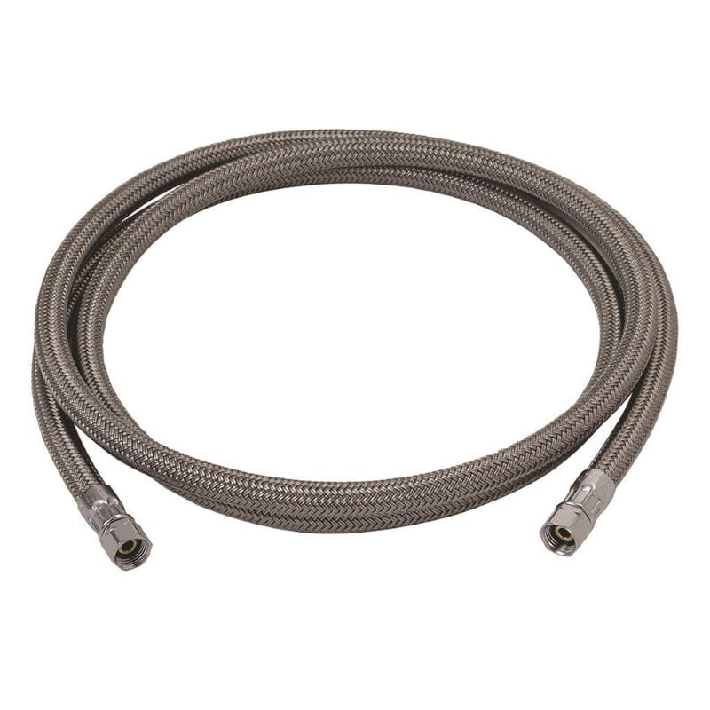 BrassCraft B0-72IM P 1/4 in. Compression pc X 1/4 in. D Compression 72 in. Brass Ice Maker Supply Line