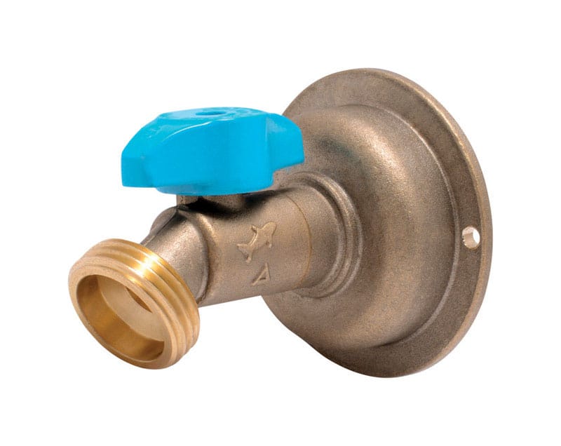 Sharkbite 24630LF No Kink 1/2 in. Push-Fit X 3/4 in. MHT Anti-Siphon Brass Hose Bibb