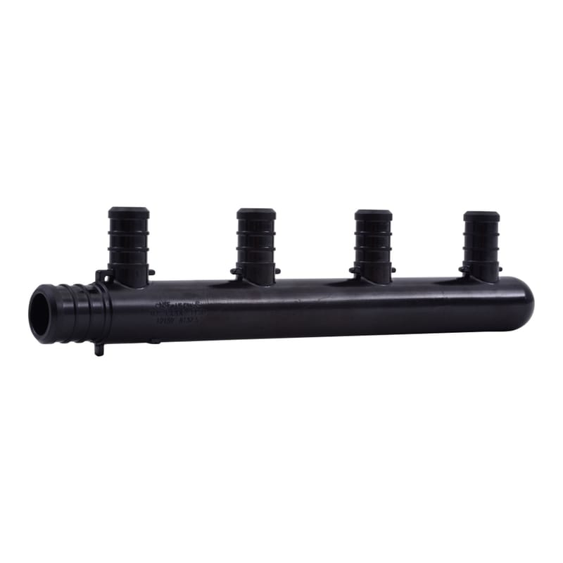 Sharkbite UPMPT4C 3/4 in. PEX Barb X 1/2 in. D Closed Poly 4 Port Tee