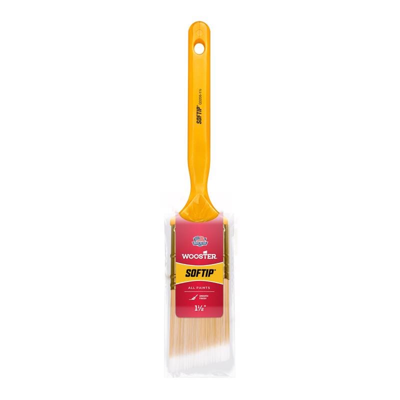 Wooster Q3208-11/2 Softip 1-1/2 in. Angle Trim Paint Brush