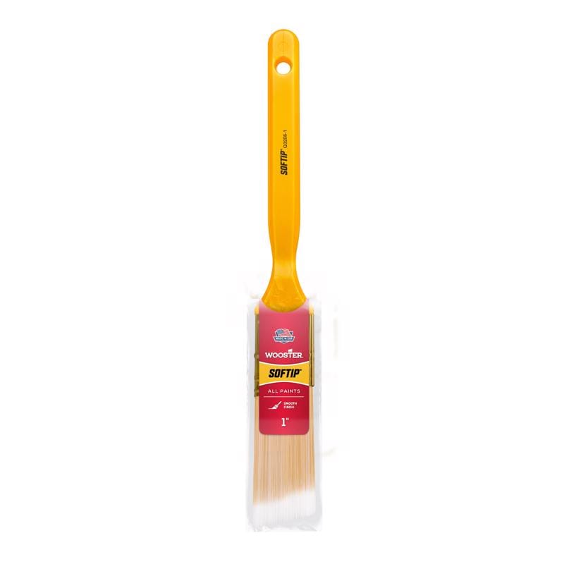Wooster Q3208-1 Softip 1 in. Angle Trim Paint Brush