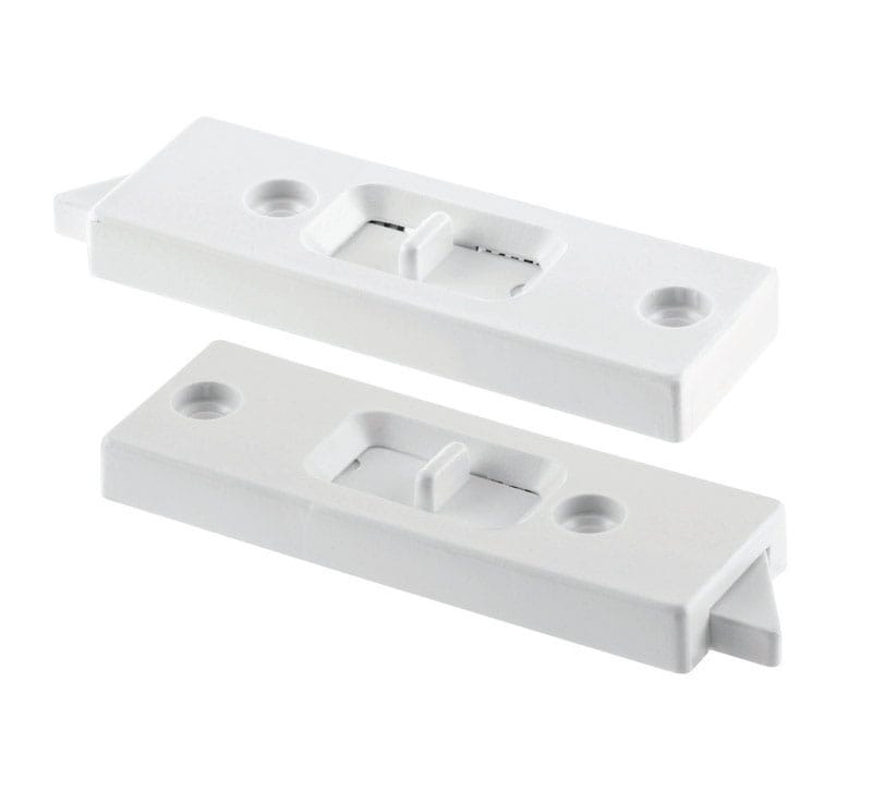 Prime-Line F 2598 White Vinyl Window Tilt Latch 1.06 in. W X 3 in. L For Single or Double Aluminum Windows