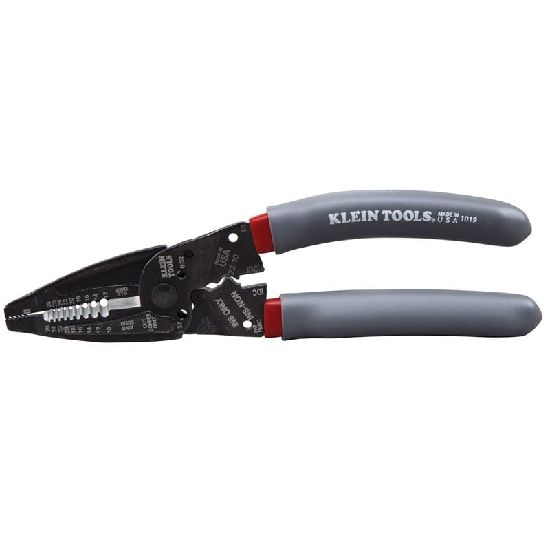 Klein Tools 1019 Strips 10 - 26 solid and 12-28 stranded wire Ga. Crimper/Stripper