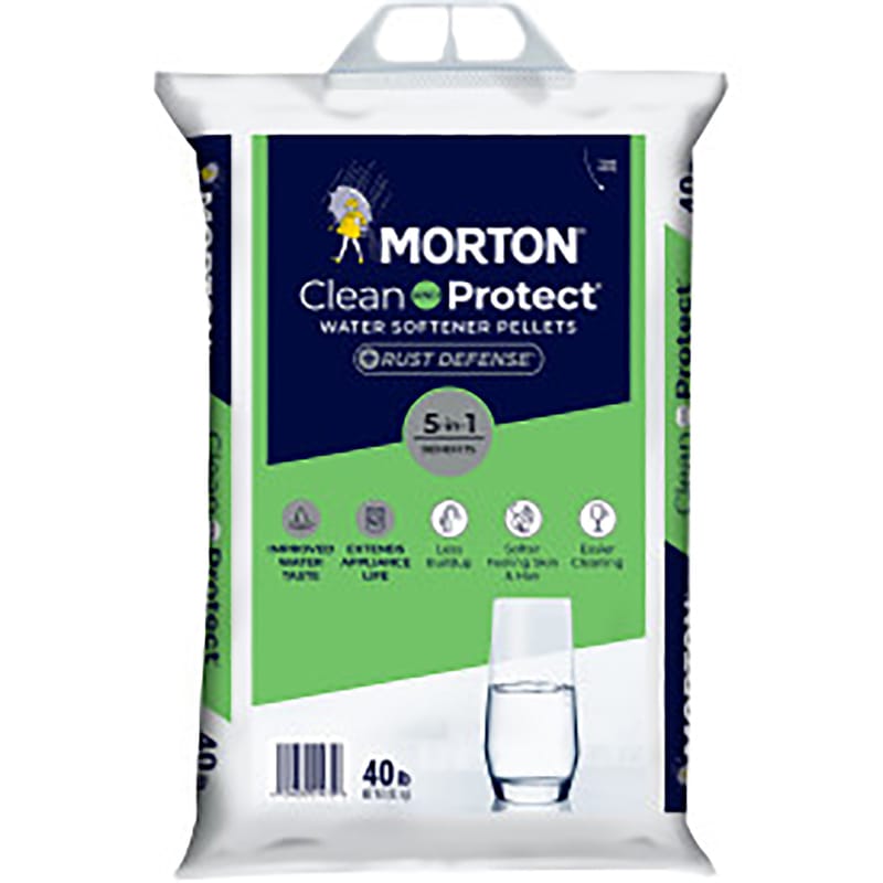 Morton Salt 1470 Morton Rust Remover Water Softener Salt Pellets 40 lb