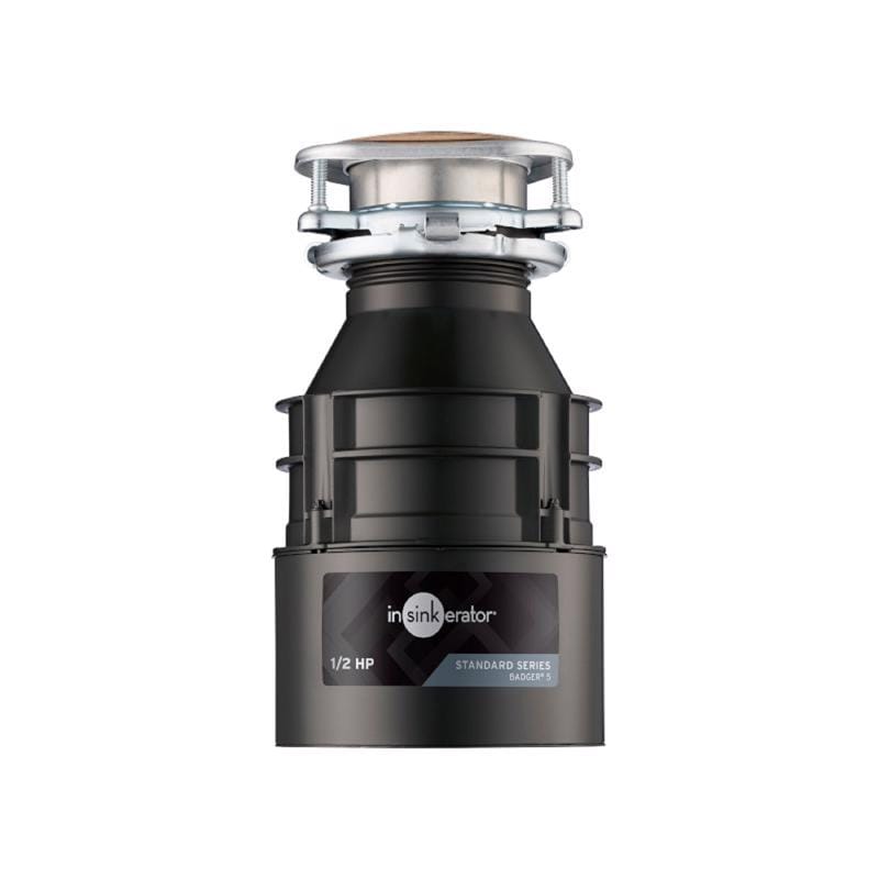 Insinkerator BADGER5WCORD Badger 5 CORD 1/2 HP Continuous Feed Garbage Disposal with Power Cord