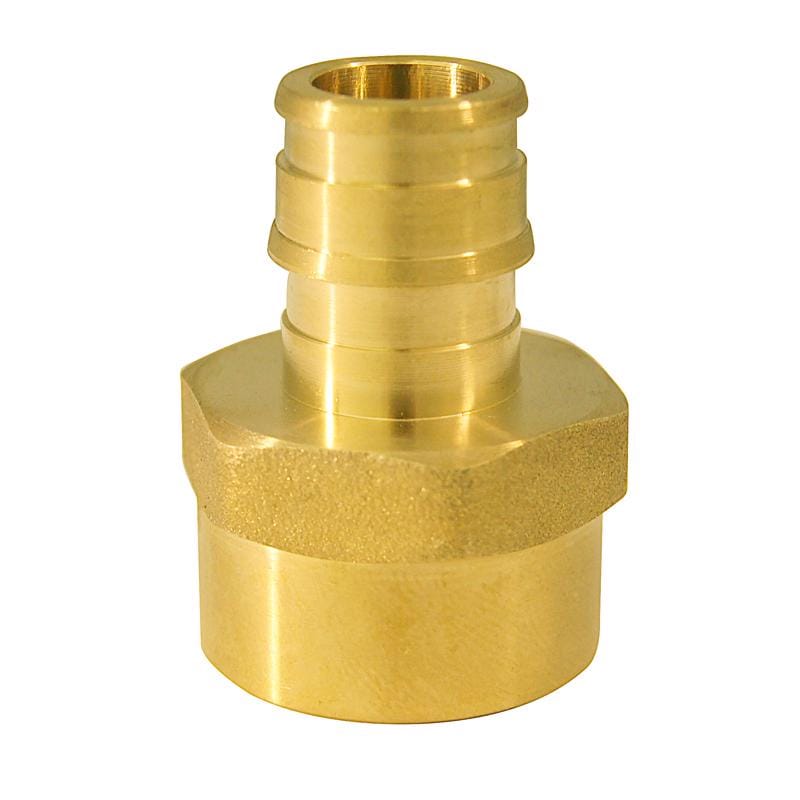 Apollo EPXFA1212 PEX-A 1/2 in. Expansion PEX in to X 1/2 in. D FPT Brass Adapter