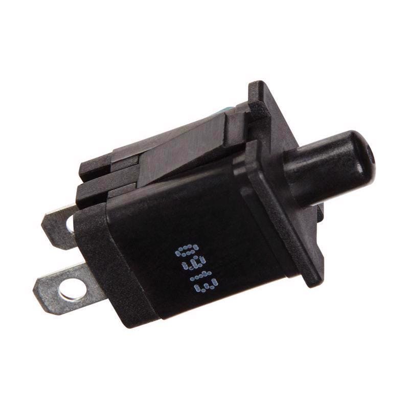 Jandorf 61028 2 amps Single Pole Momentary/Normally Off Appliance Switch Black 1 pk