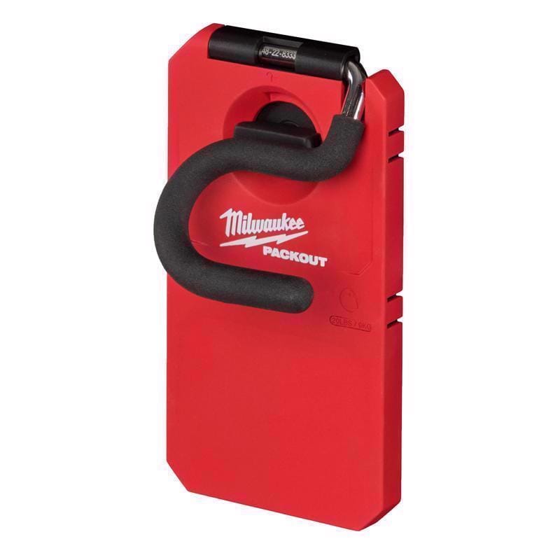 Milwaukee 48-22-8333 Packout Small Black/Red Plastic 8 in. L S-Hook 1 pk