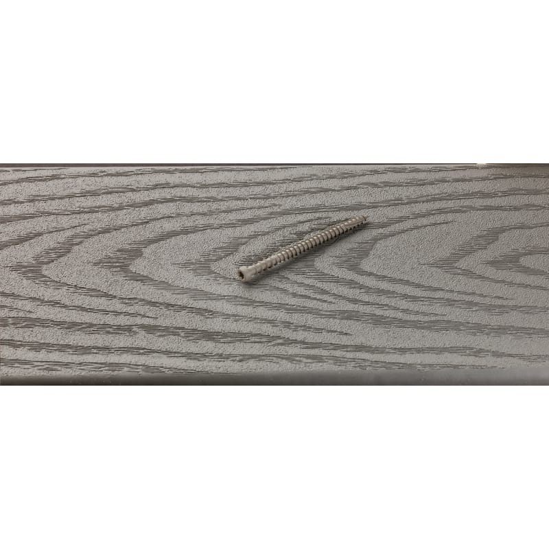 Starborn CXD37L10275 Cap-Tor No. 10 X 2-3/4 in. L Gray Star Undercut Head Composite Deck Screws 100 pk