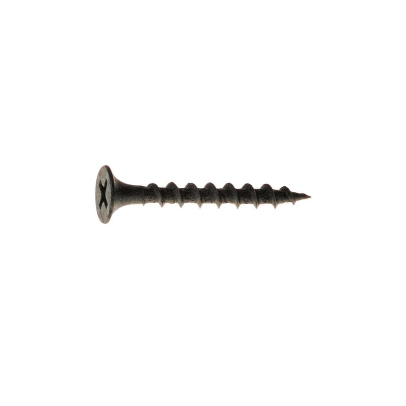 Grip-Rite 212CDWS25M No. 8 wire X 2-1/2 in. L Phillips Coarse Drywall Screws 2500 pk