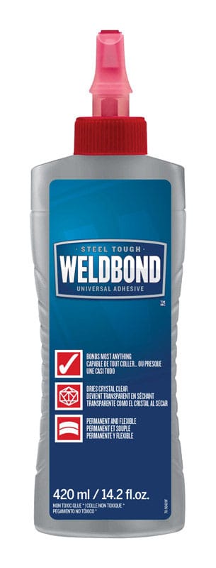 Weldbond 8-50420 High Strength Polyvinyl acetate homopolymer White All Purpose Adhesive 14.2 oz