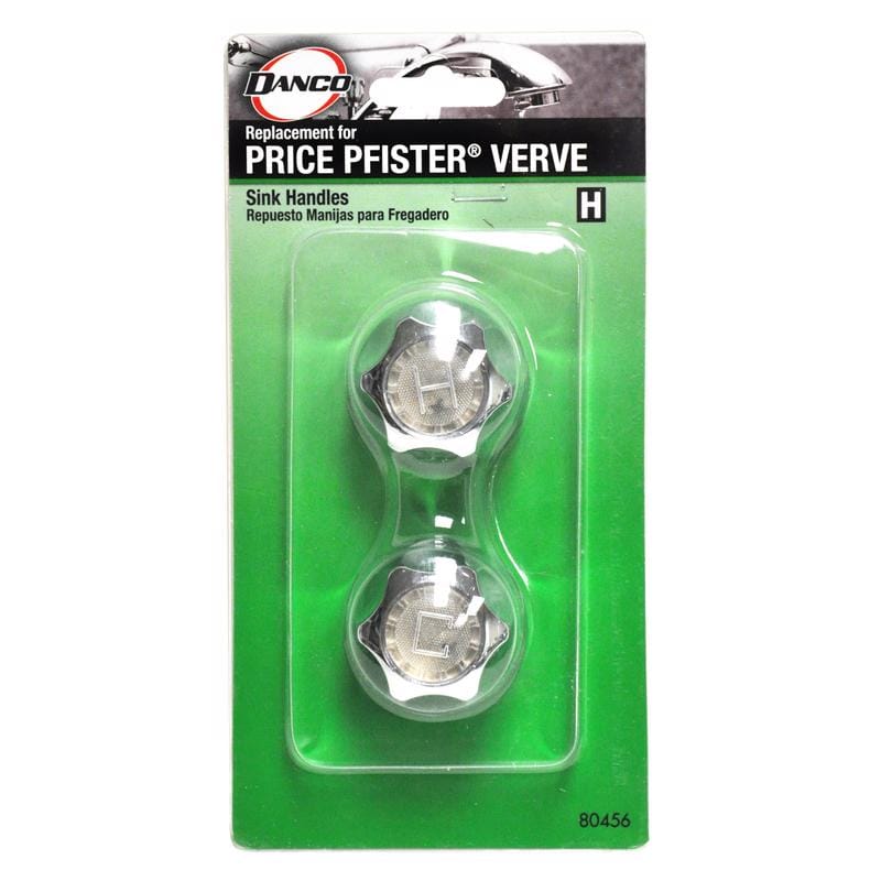 Danco 9D00080456 For Pfister Verve Chrome Bathroom and Kitchen Faucet Handles