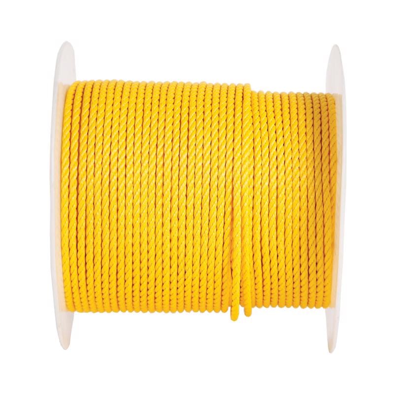 Koch Industries 5000845 1/4 in. D X 600 ft. L Yellow Twisted Polypropylene Rope