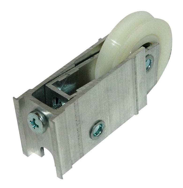 Barton Kramer 10052C 1-1/2 in. D X 7/8 in. L Mill Aluminum Sliding Glass Door Roller Assembly 1 pk