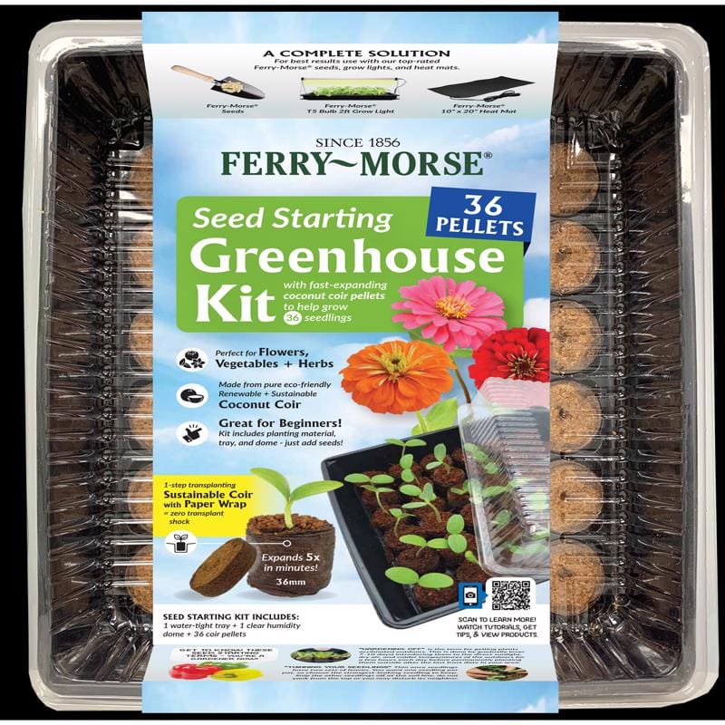 Ferry-Morse P036 36 Cells 11 in. W X 11 in. L Seed Starting Kit 1 pk