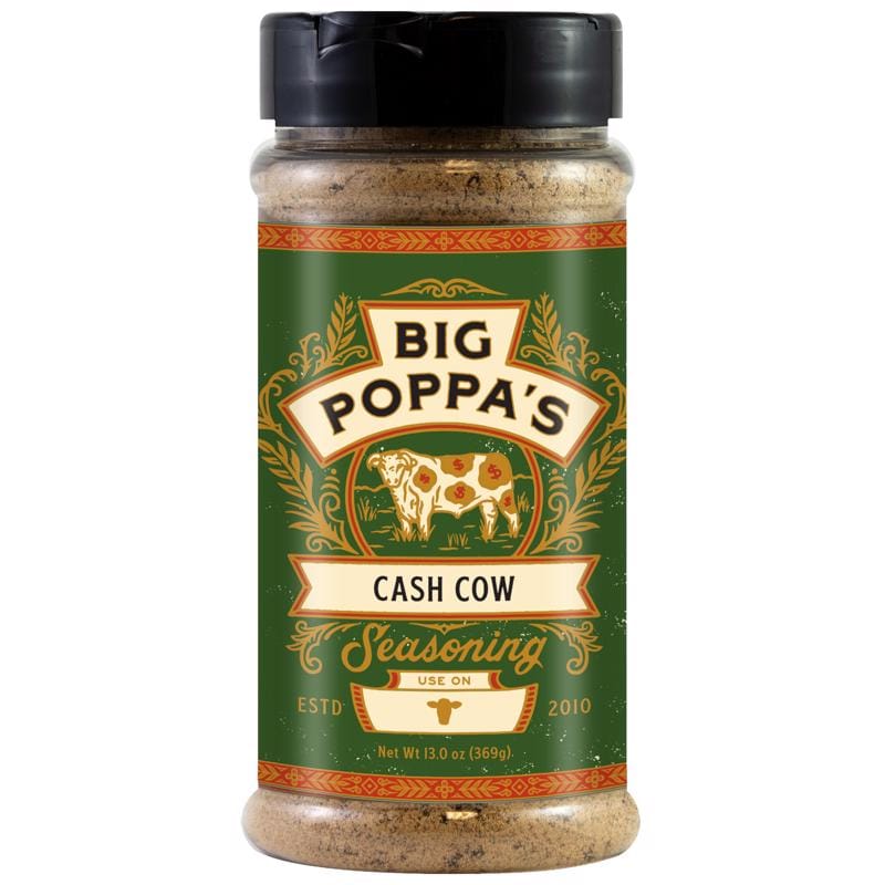 Big Poppa'S BP00211-C Cash Cow BBQ Seasoning 13 oz