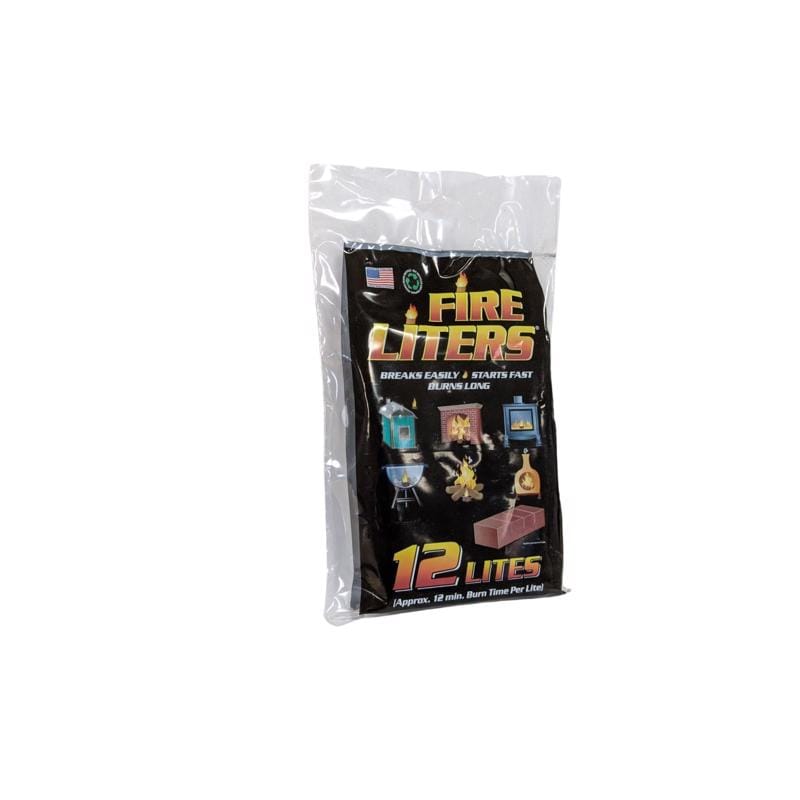 Fire Liters 00101 Wood Fiber Fire Starter 12 min 12 pk