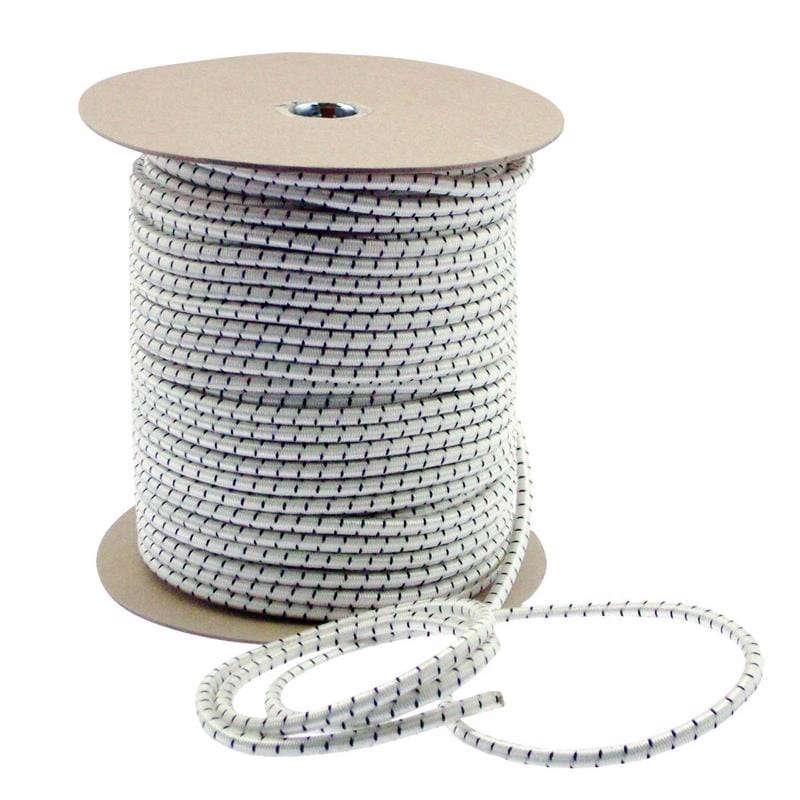 Keeper 06173 White Bungee Cord 300 ft. L X 5/16 in. 1 pk