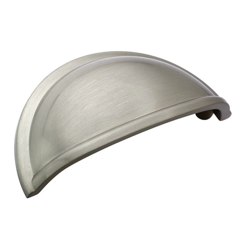 Amerock 5PK53010G10 Cup Pull Traditional Cup Cabinet Cup Pull 3 in. Satin Nickel Silver 5 pk