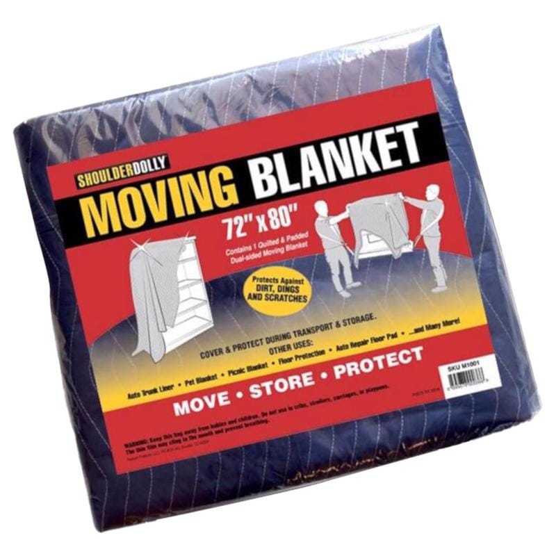 Shoulderdolly M1001 72 in. W X 80 in. L Movers Blanket