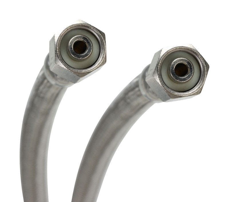 Fluidmaster 12IM120 1/4 in. Compression X 1/4 in. D Compression 120 in. Stainless Steel Ice Maker Supply Lin