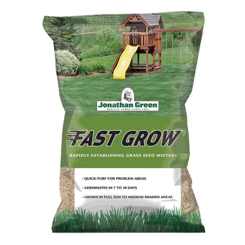 Jonathan Green 10830 Fast Grow Mixed Sun or Shade Grass Seed 15 lb