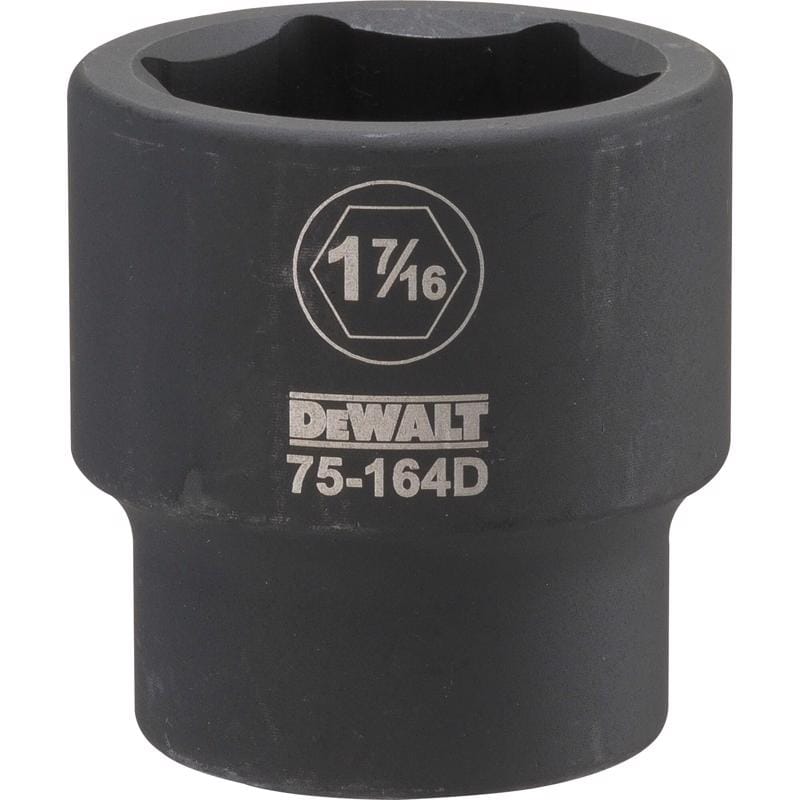 Dewalt DWMT75164OSP 1-7/16 in. X 3/4 in. drive SAE 6 Point Impact Socket 1 pc