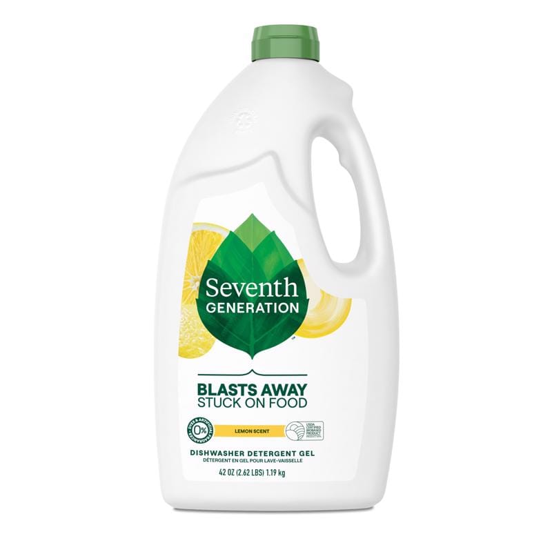 Seventh Generation 62714262 Lemon Scent Gel Dishwasher Detergent 42 oz 1 pk