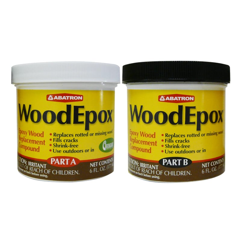 Abatron WEAB6OR WoodEpox Beige Epoxy Wood Filler Kit 12 oz