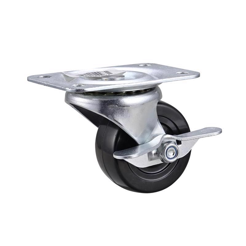 Projex 9510 2-1/2 in. D Swivel Soft Rubber Caster 100 lb 1 pk