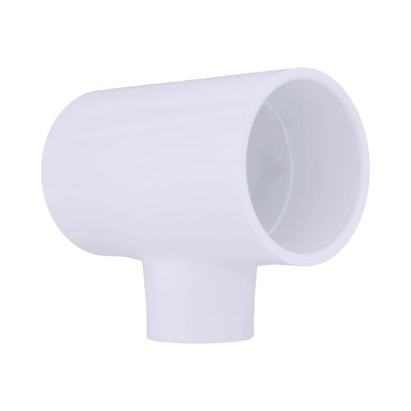 Charlotte Pipe PVC 02400 5900 Schedule 40 1-1/2 in. Slip X 1-1/2 in. D Slip PVC Reducing Tee 1 pk