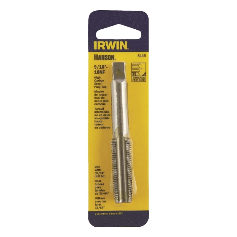 Irwin 8149 Hanson SAE 9/16 in. Fraction Tap