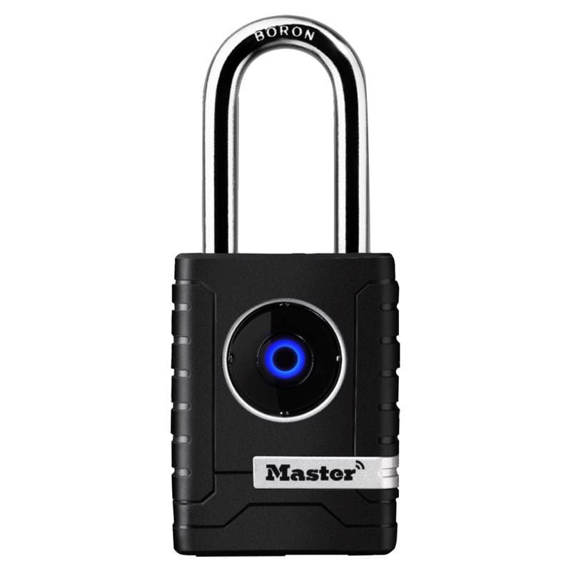 Master Lock 4401LHEC 5-5/16 in. H X 1-1/16 in. W X 2-7/32 in. L Metal Single Locking Bluetooth Padlock
