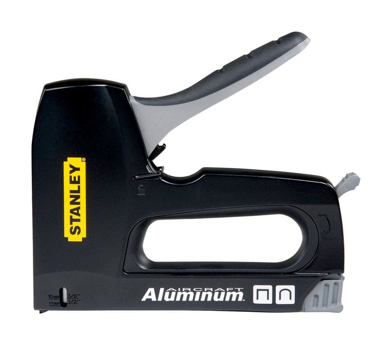 Stanley FMHT70100 3/8 in. Flat, Round Staple Gun Tacker