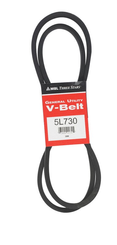 Mitsuboshi 5L730A FHP General Utility V-Belt 0.63 in. W X 73 in. L For Fractional Horsepower Motors