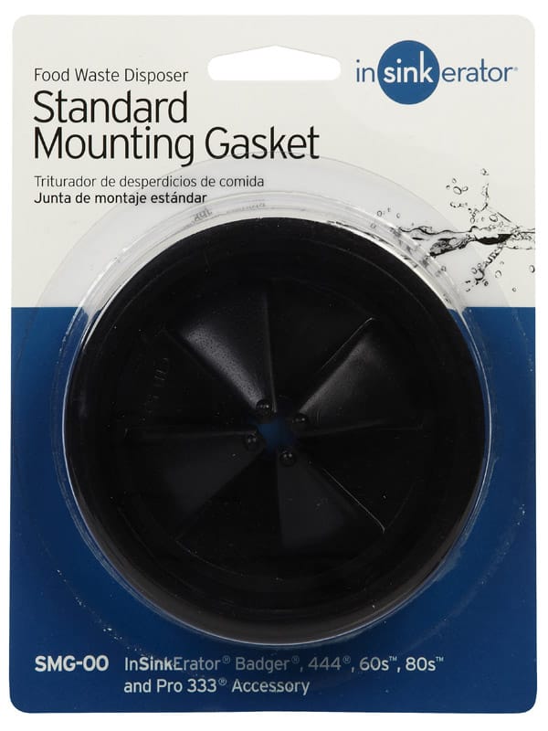Insinkerator SMG-00 Garbage Disposal Gasket Black Rubber