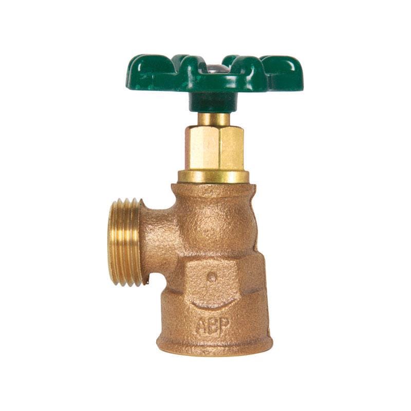 Arrowhead 220LF 3/4 in. FIP X 3/4 in. MHT Brass Boiler Drain