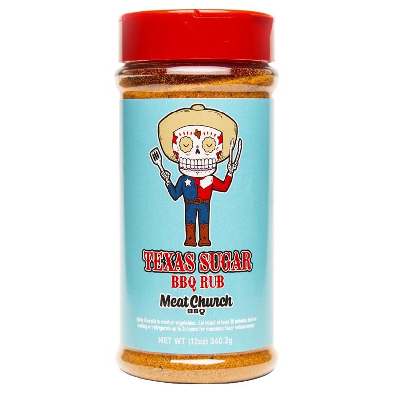 Meat Church 943922 Texas Sugar BBQ Rub 12 oz