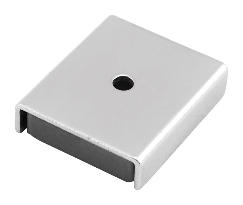 Magnet Source 07220 1 in. L X .875 in. W Silver Latch Magnet 7 lb. pull 2 pc