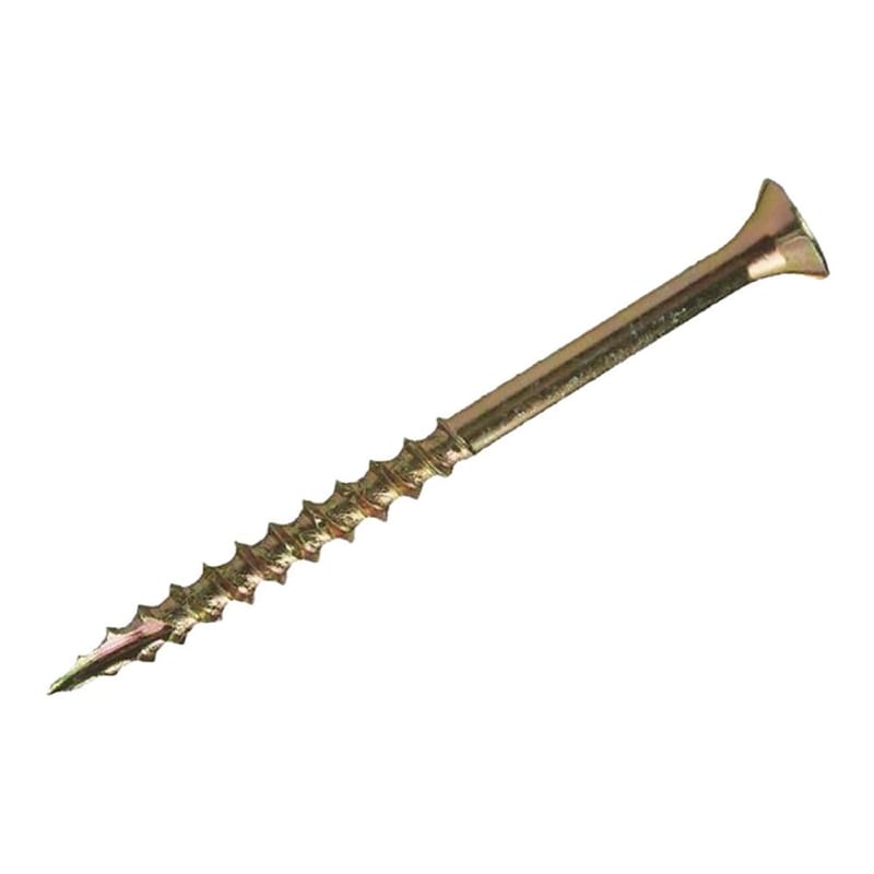 Grip-Rite 312GCS10BK No. 10 X 3-1/2 in. L Star Flat Head Coarse Construction Screws