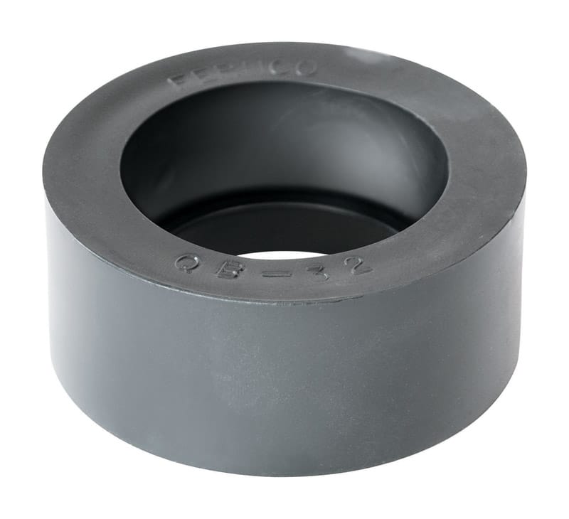 Fernco PQB-32 Schedule 40 3 in. Compression each X 2 in. D Compression PVC Bushing 1 pk