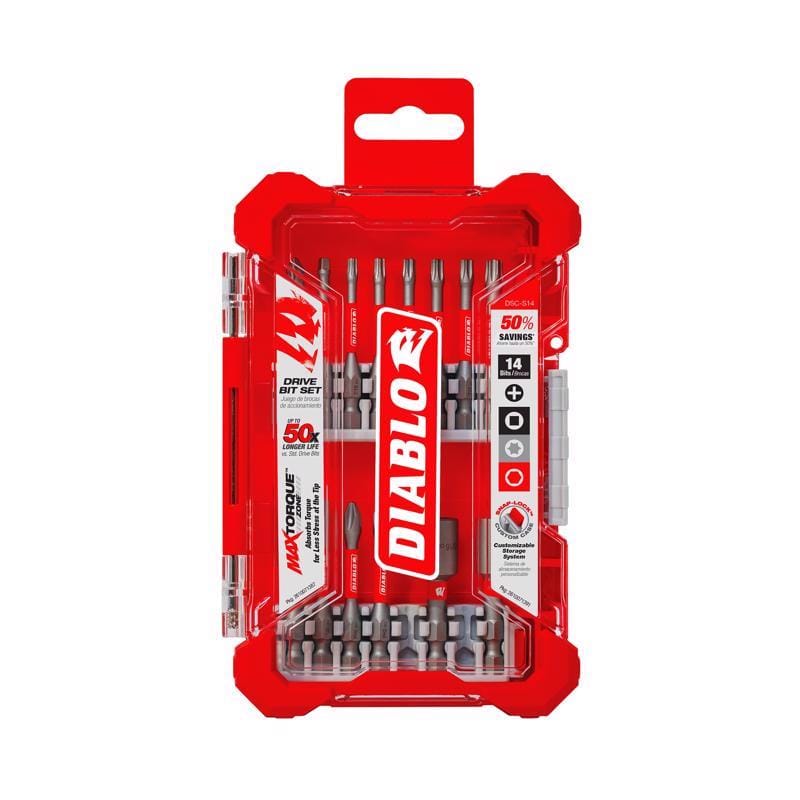 Diablo DSC-S14 Screwdriving Set 14 pc