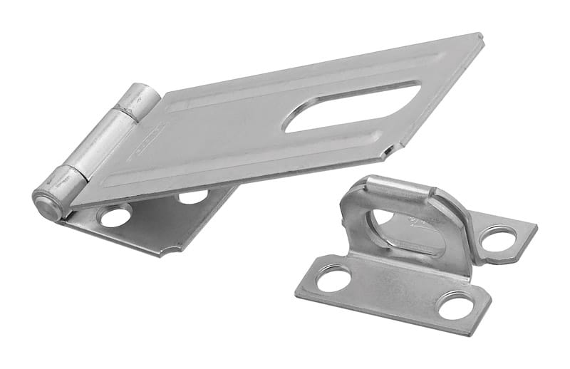 National Hardware N102-384 Zinc-Plated Steel 4-1/2 in. L Safety Hasp 1 pk