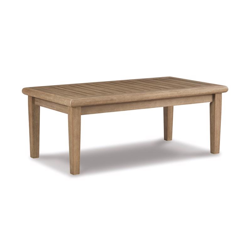 Signature Design by Ashley P805-701 TABLE Brown Wood Frame Loveseat