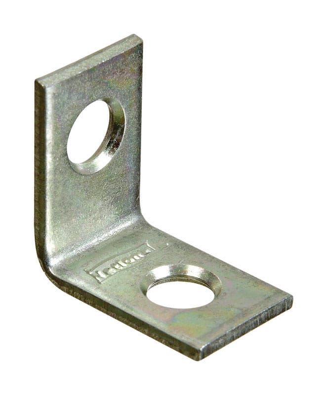 National Hardware N275-628 0.75 in. H X 0.5 in. W X 0.07 in. D Zinc-Plated Steel Inside Corner Brace