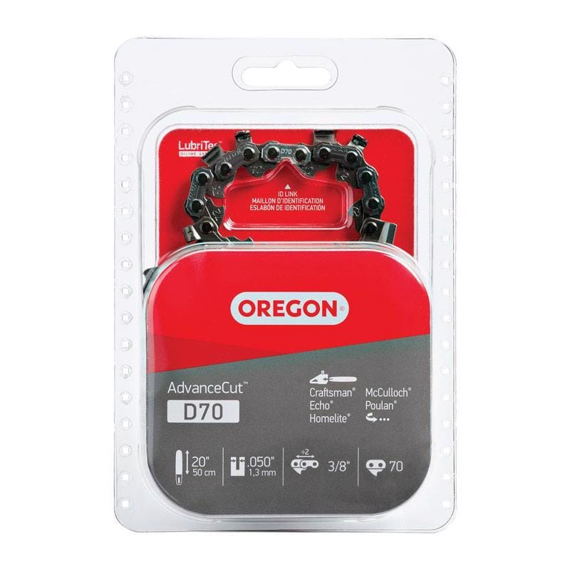 Oregon D70 AdvanceCut D70 20 in. Chainsaw Chain 70 links